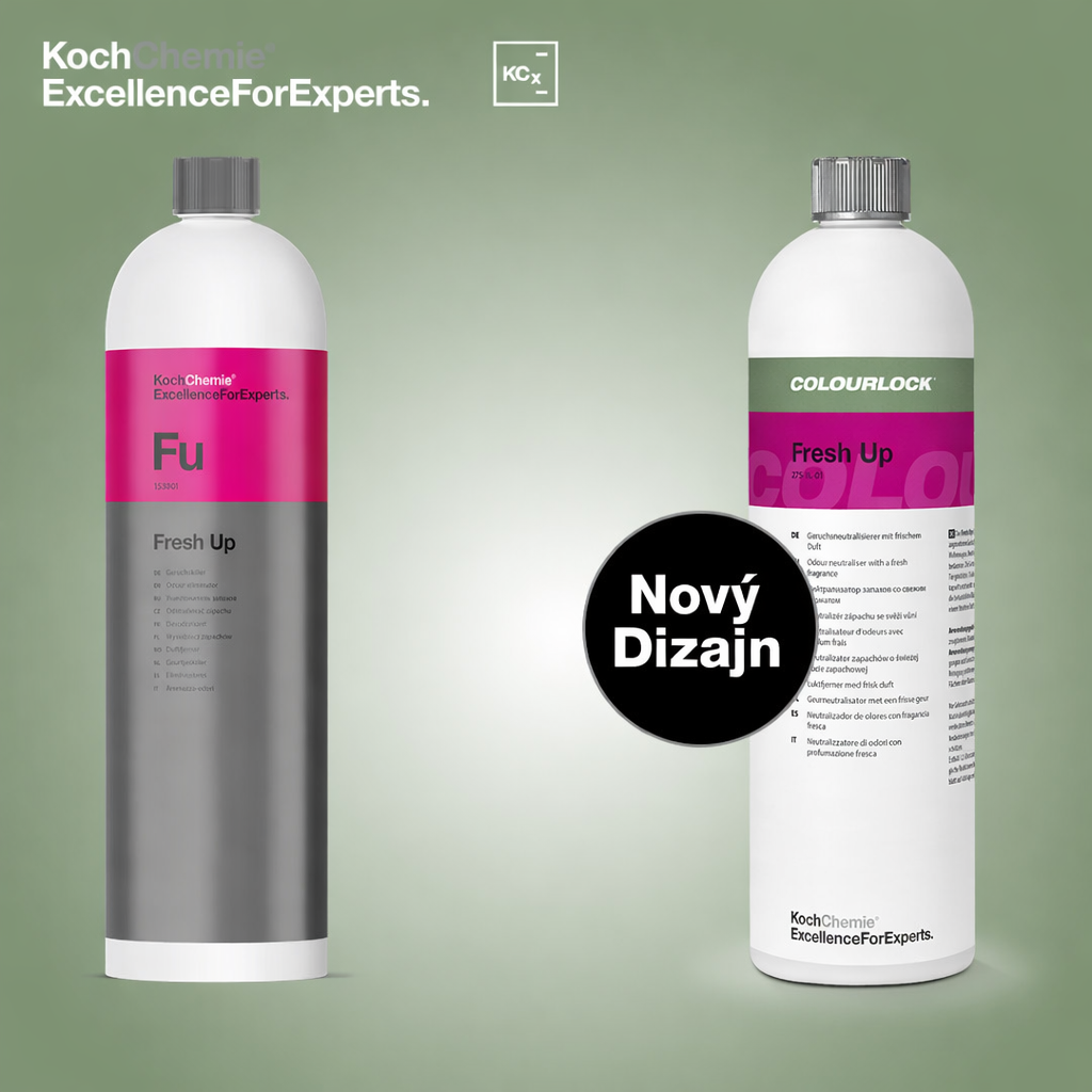Nový dizajn produktov Fresh Up